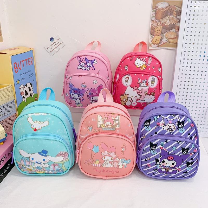 Cute Cute Baby Backpack Cartoon Animation Foreign Gas Printing Children Backpack Children'S Backpack