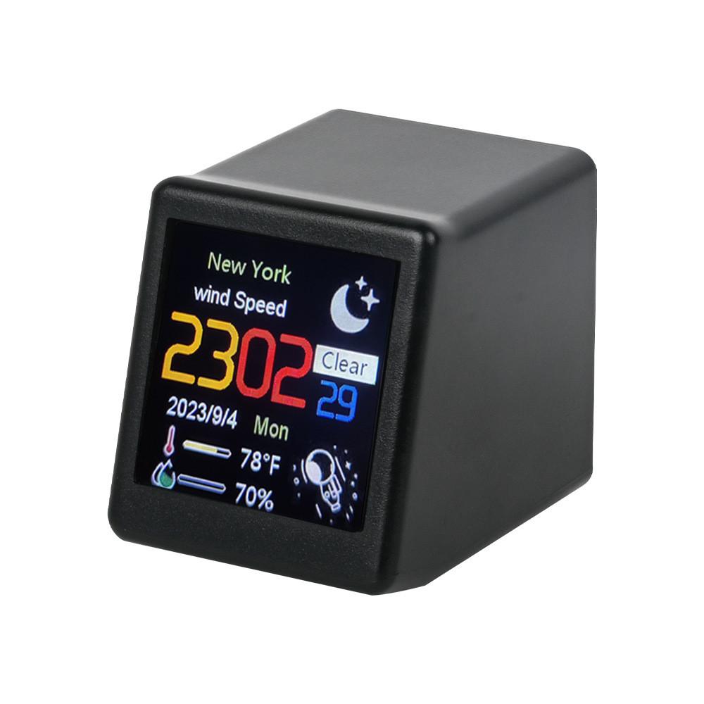 Electronic Table Clock Wifi Weather Station Digital Lcd Weather Forecast Gadget