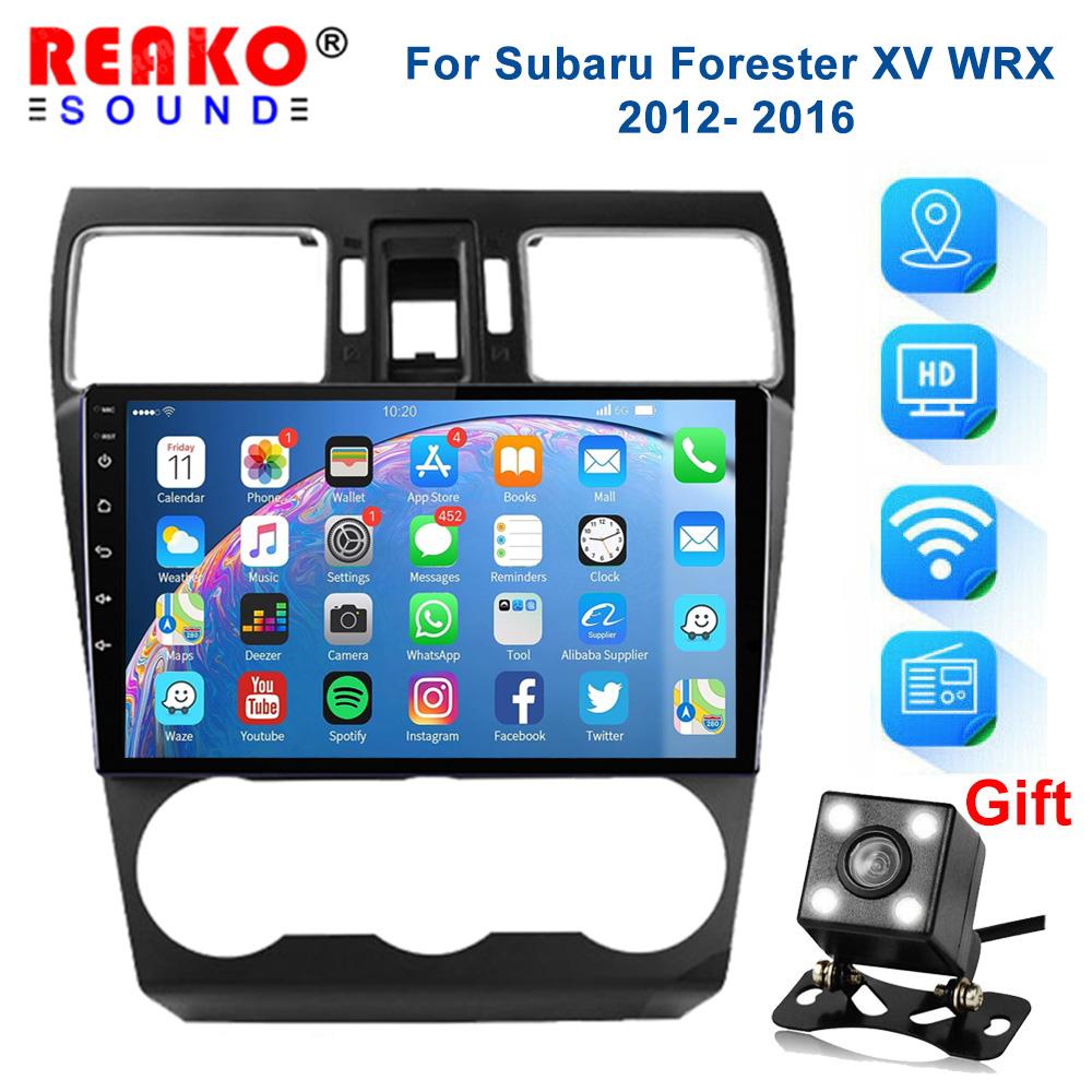 Радио Android 12 для Subaru Forester WRX и STI XV Crosstrek Impreza 2015 2016-2018 стерео автомобильный GPS-плеер 2din Carplay