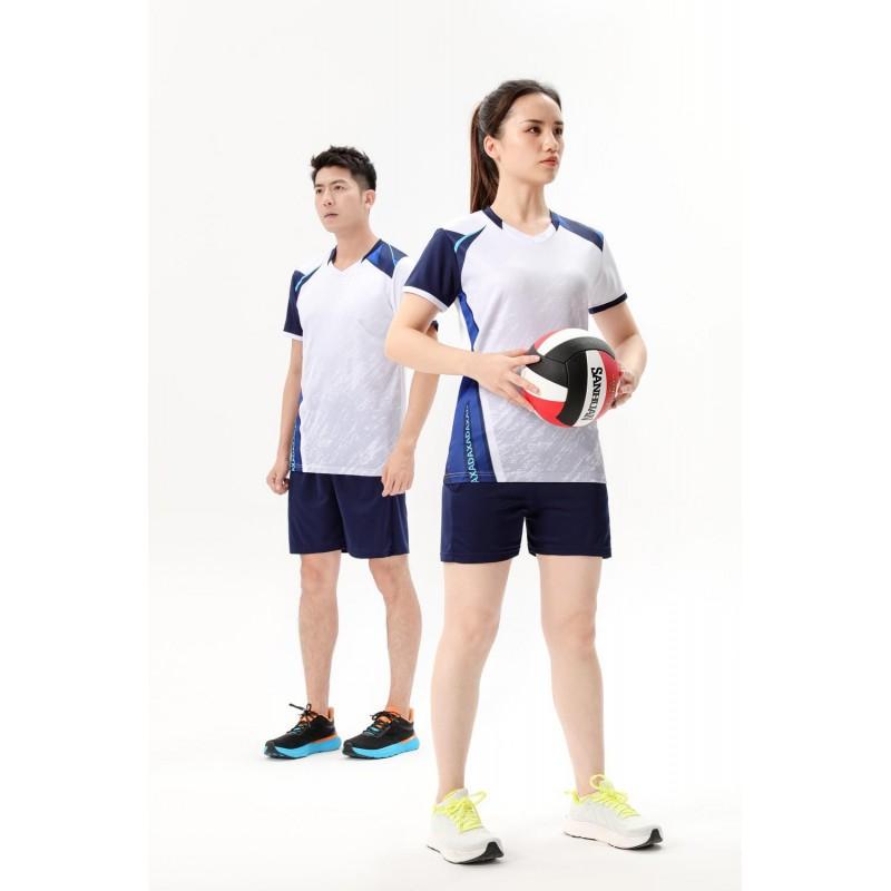 Unisex Volleyball Uniform Set Short Sleeve Training Jersey Competition Sportswear Adult Outdoor Team Sports