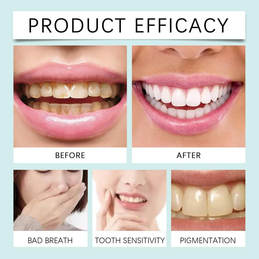 Твердые таблетки зубной пасты для глубокой очистки зубов, ухода за полостью рта, желтых зубов, грязи, очищения, портативные таблетки зубной пасты