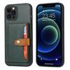 Применимо к чехлу для мобильного телефона iPhone17 16Pro с узором под теленка, с держателем для карт, противоударный защитный чехол 15plus, чехол контрастного цвета, кожаный чехол