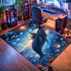 Little Prince Moon Carpet Rug for Living Room Bedroom Home Sofa Decoration,Kids play Nonslip Floor Mat