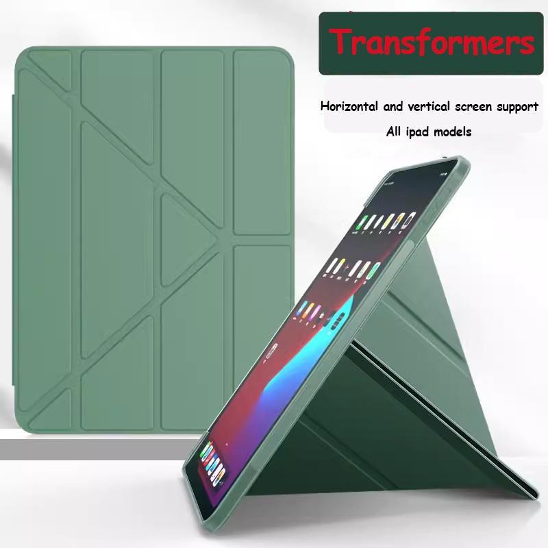 Кожаный чехол-книжка с Y-образным сгибом для IPad Mini 6 7 A17 Pro 11 M4 IPad A16 Air 11 M2 M3 для Air 2 3 4 5 6 7 8 9 10 11 Поколения Чехол для планшета