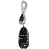 Guitar To USB Interface Link Cable Adapter Audio Connector Recorder for PC Computer