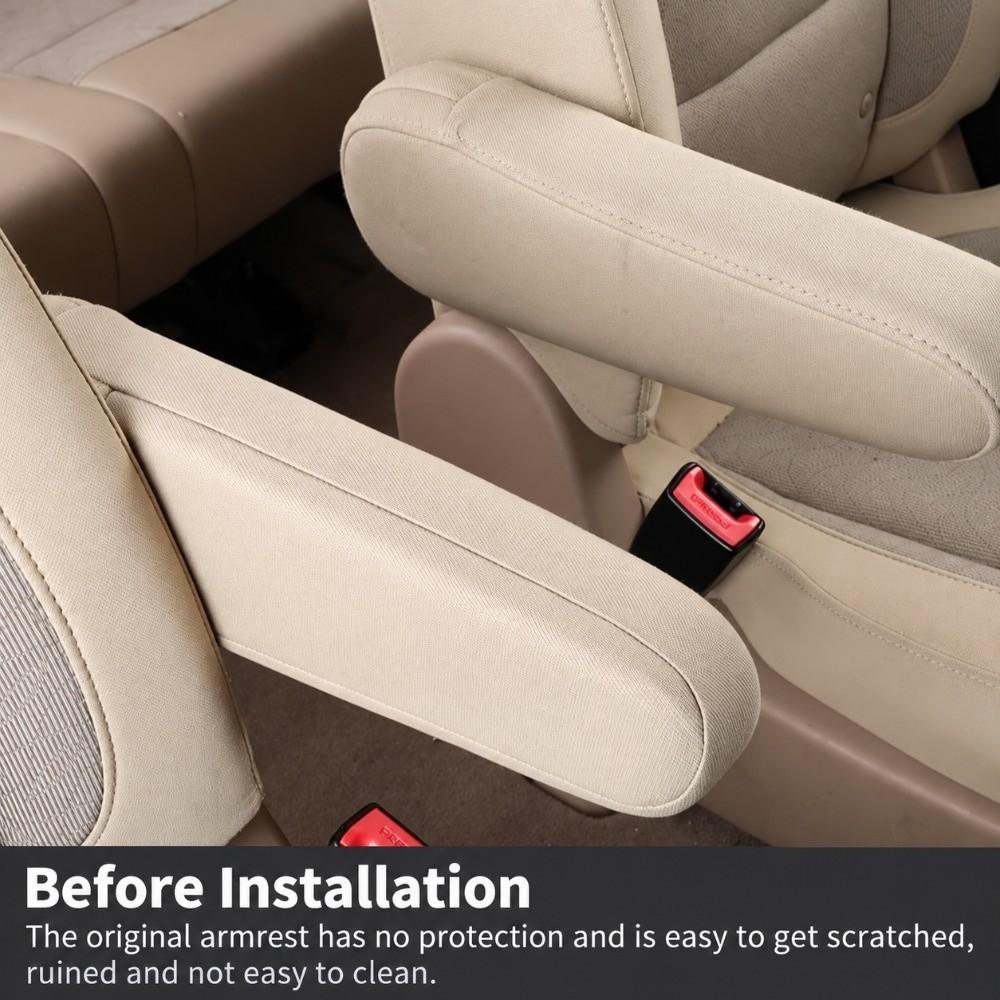Dust-proof Car Armrest Cover Soft Car Interior Accessories Armrest Protector Auto Inside