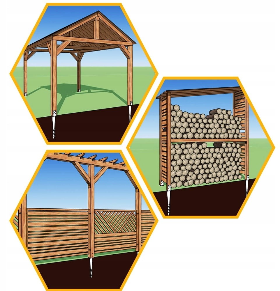 Column base steel anchor 70x685mm drill