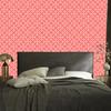 Wallpaper Geometric Coral Pattern, Coral Background for Living Room and Bedroom 50x1000