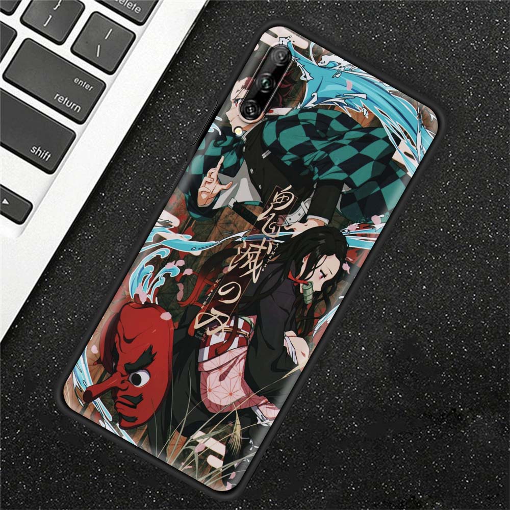 Силиконовый чехол из ТПУ Demon Slayer Kimetsu No Yaiba для Huawei Y6 Y7 Y9 2019 Y5 Y5p Y6p Y6s Y7p Y8p Y8s Y9a Y9s Y9 Prime, мягкий чехол