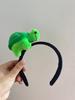 Cute Turtle Doll Plush Headband Wash Makeup Beach Vacation Hair Band Cartoon Animal Autumn Spring Headdress Hair Accessories