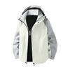 Jacket Men's Spring and Autumn Outdoor Sports Hooded Couple Casual Color Blocked Jacket