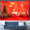 Christmas Tapestry Wall Hanging Christmas Aesthetic Room Bohemian Psychedelic Mandala Home Dormitory Wall