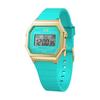 Authorized Distributor Ice Watch Digital Ladies 022055 Ice Digit Blue Curacao Small [Ice Watch]