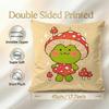 Animal Cute Frog Cushion Cover 1Pcs Decorative Covers Soft Cushion Case For Sofa Couch Decor 40X40 45X45 Pillowcases