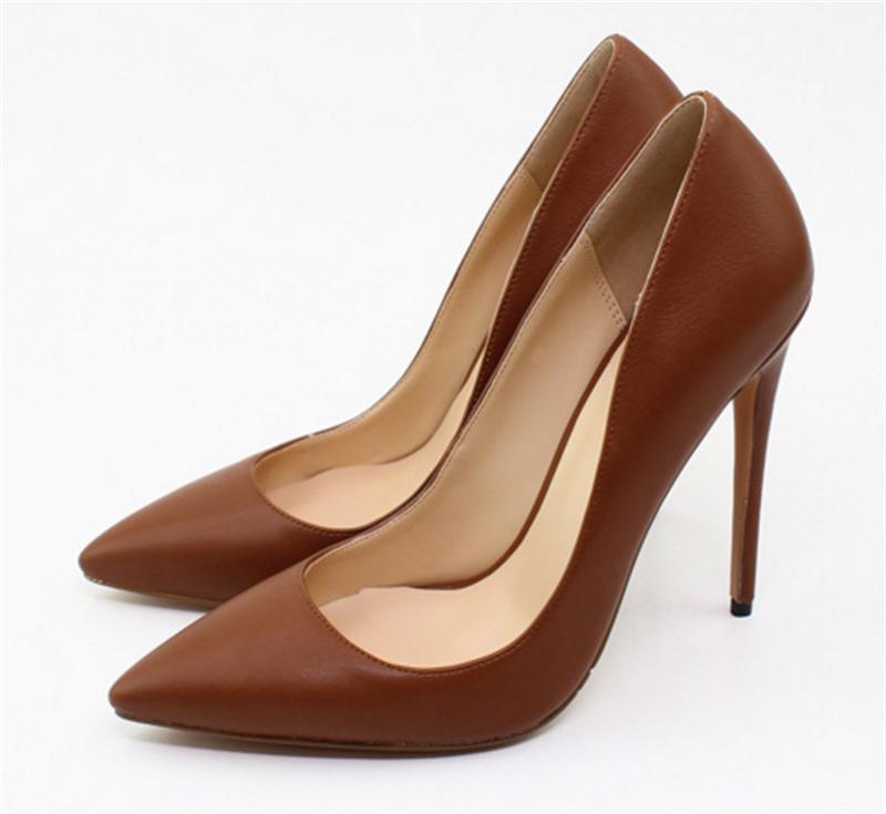 Брендовая обувь женская обувь на высоком каблуке женская обувь туфли на шпильках туфли для женщин черные туфли на высоком каблуке из искусственной кожи свадебные туфли fgb7