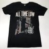 All Time Low Dear Maria Count Me In Логотип группы Маленькая черная футболка Винтажная футболка Y2K