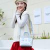 New Year Limited Disney Zootopia Casual Commuter Versatile Tote Bag Women Tote Bag Sea-Salt-Blue BMK-73004