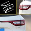 Fit for Renault Koleos Samsung QM6 2016- Car Chrome Rear Tail Lights Protection Trim Rear Lamps Cover Sticker