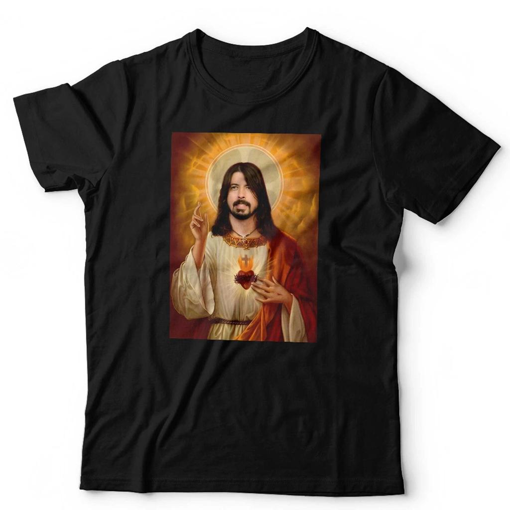 Dave Grohl Jesus Tshirt Unisex & Kids Vintage Retro Rock Funny Parody Foo