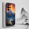 Священная Гора Эверест Чехол для Телефона Для Samsung S25,S24,S23,S22,S21,S20,S10,S9,Ultra,Plus,Lite,FE,Мягкий Силиконовый Черный Чехол
