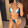 Сексуальный мини-бикини с подкладкой на бретельках, женский купальник, женский купальник из двух частей, комплект бикини, купальный костюм, купальный костюм для леди
