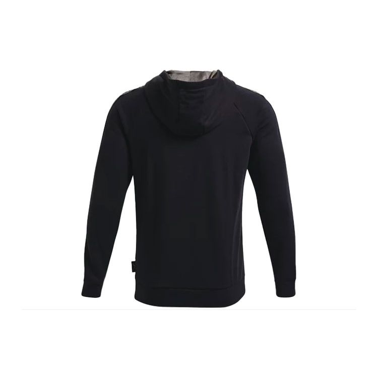 Under Armour Curry Sideline Spliced Basketball Sports Fleece Hoodie Pullover Men Hoodie Black 1366626-001