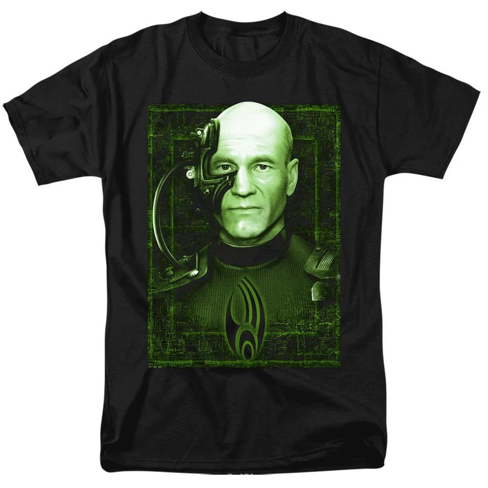 Star Trek - Locutus Of Borg - Unisex Short Sleeve Children's T-shirt - Black