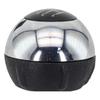 Chrome Black Replacement Gear Shift Knob Compatible with For Fiat 500 (2007 2018) Direct Fit and Comfortable Grip