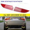 Для BMW X3 2007-2010 (Е83) Задний бампер Отражатель Предупреждающая светоотражающая полоса 63147162217 63147162218