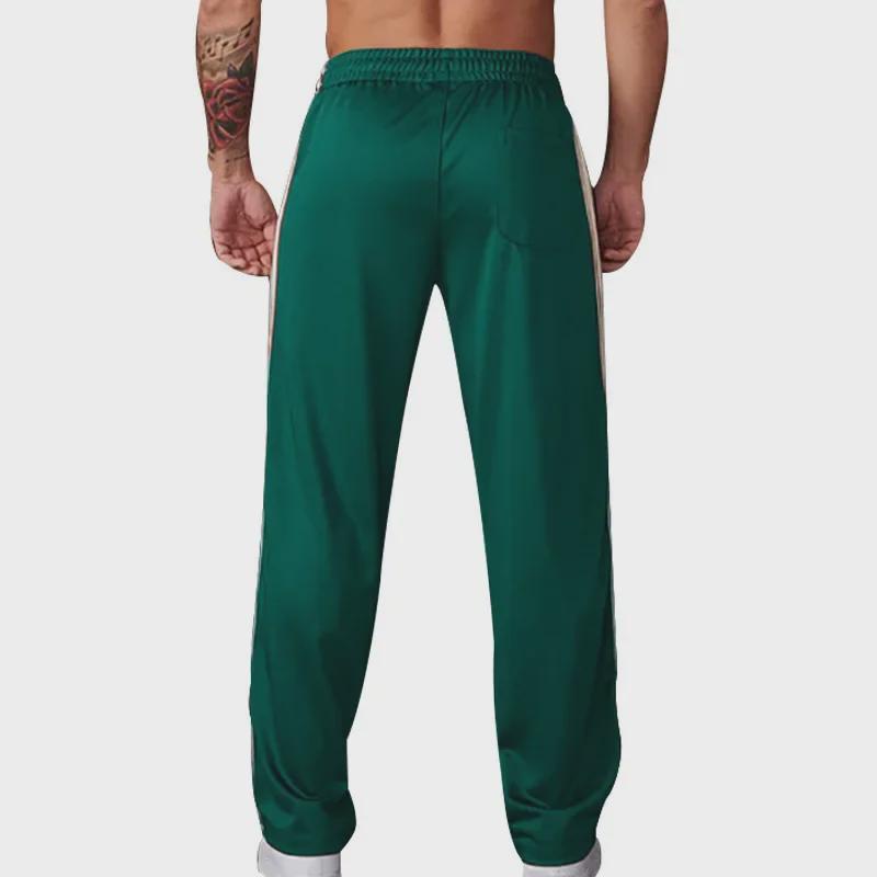 Мужские прямые брюки Wish Independent Fashion в стиле пэчворк: Свободные повседневные спортивные штаны на весну и осень