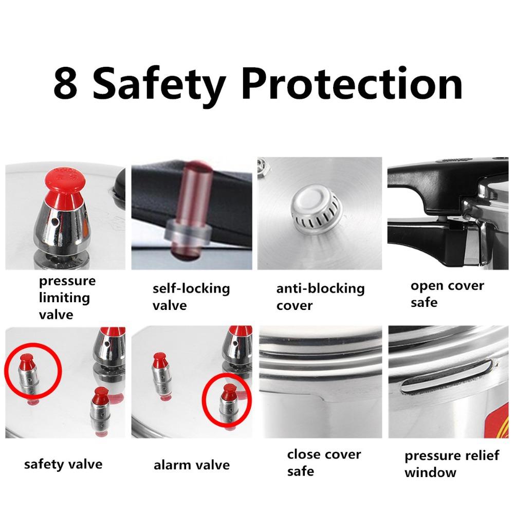 Vegetables Cook Tool Aluminium Zinc Zinc Alloy Outdoor Pressure Cooker Kitchen Cookware Soup Meats pot