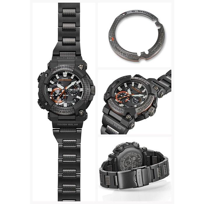 [Casio] G-Shock Watch GWF-A1000XC-1AJF Bluetooth, Solar, Frogman, Carbon Core Guard, Men's, Black/Orange