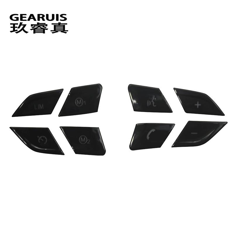 For BMW M3 M4 F80 F82 F83 4 Series 3gt Car Steering Wheel Button Switch Buttons Repair Cover Stickers Trim Interior