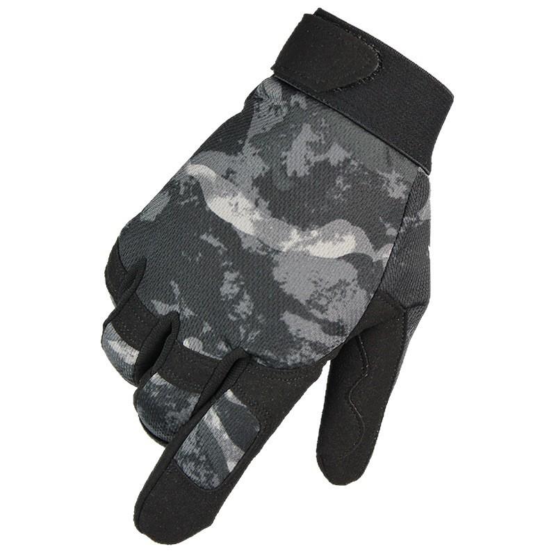 Tactical Full-Finger Cycling Gloves Outdoor Hiking Riding Breathable Durable Touchscreen Compatible