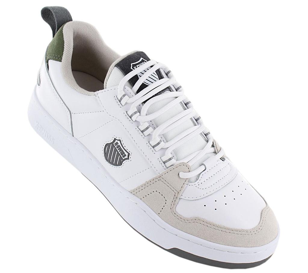K-SWISS Cannonshield LTH Leather - Мужская обувь кожаная белая 07937-962-M ОРИГИНАЛ