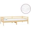 VidaXL Daybed with Mattress 90x200 Cm Solid Pine Wood 3083569