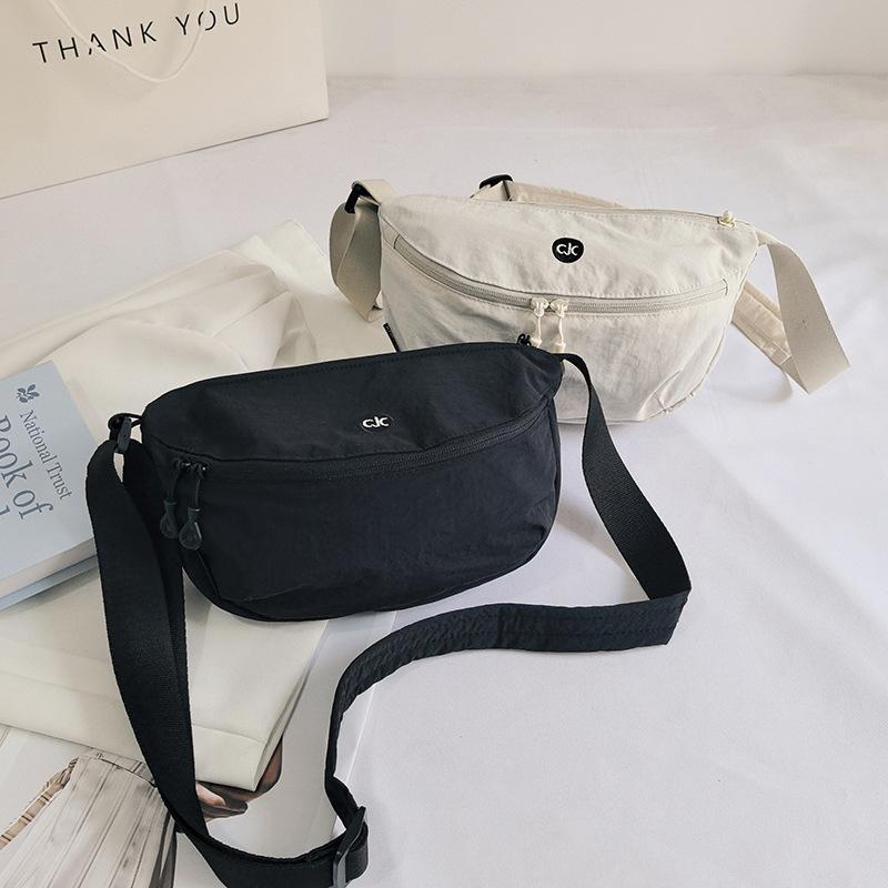 Японская ультралегкая водонепроницаемая сумка кроссбоди из ткани Оксфорд, универсальная, одноплечевая, нейлоновая, легкая и простая сумка-седло на грудь