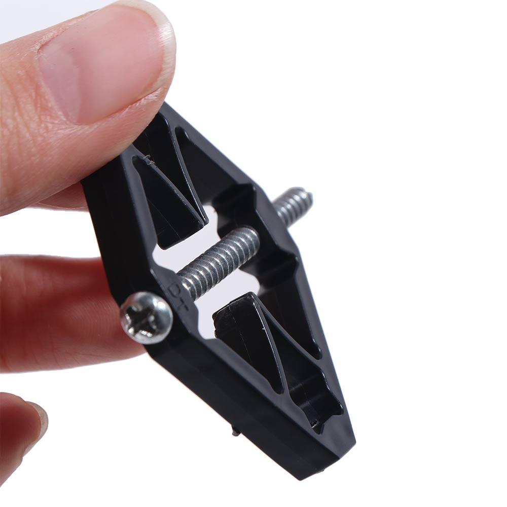 10pcs Plastic 86 Type Wall Socket Repairer Black Switch Box Repair Tool Installation Switch