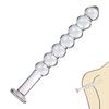 Glass Anal Plug Six-piece Set Pulling Beads Dual Use Small Dildos Butt Plugs Masturbation Posterior Dilation Adult Sex Toys