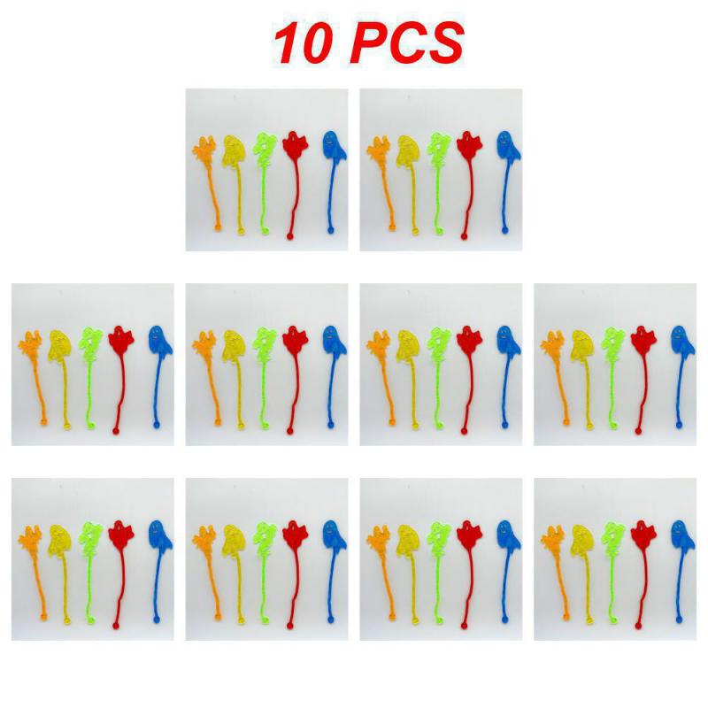 10 шт. забавная детская вечеринка по случаю дня рождения, мини-липкая игрушка-паутина, подарочный пакет, наполнитель для пиньяты, товары для карнавала на Хэллоуин