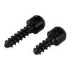 2pcs Sling Swivel Screws Studs Base With White Spacers Fits For Most Shotgun Hunting