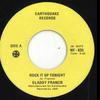 7-дюймовая пластинка GLADDY FRANCIS - Rock It Up Tonight / Rockin' Versio WF635 Earthquake CA 198- Ямайка Регги, Ска и Даб