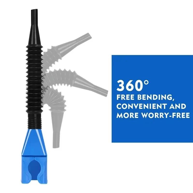 1/3 шт. воронка для заправки мотоцикла телескопическая для автомобильного двигателя масляный бензиновый фильтр перенос складные пластиковые воронки автомобильные аксессуары