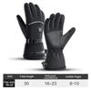 Touch Screen Thermal Gloves Battery Powered Electric Heated Gloves Electric Heating Gloves Waterproof for Outdoor Camping Hiking