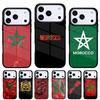 Maroc Morocco Flag Coat Of Arms soft Phone Case for iPhone 17 16 15 14 13 Pro Max Back Cover for 12 11 Pro Coque