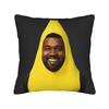 Banana Kanye Meme Pillow Case  Comfy Pillow Cover Retro Trendy Pillowcases For Couch Sofa Bedroom