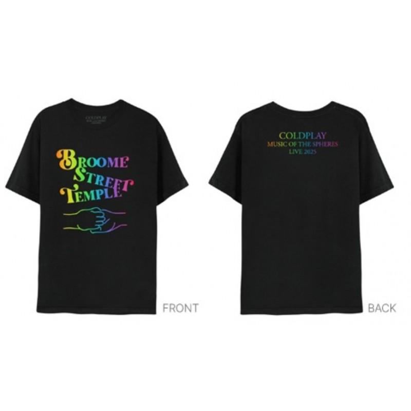 Coldplay Moon Music Print T-Shirt True Love Tee Short Sleeve Casual Loose Fit Round Neck Top