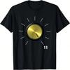 Эта футболка 'Go To Eleven' - Винтажная ручка громкости лампового усилителя