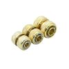 Guruch 16mm Nibelli Tez Ulanish 1/2'' 3/4'' 1'' Rezba Shlang Tez Ulanish Avtomobil Yuvish Bog' Sug'orish Suv Pistoleti Fitingi