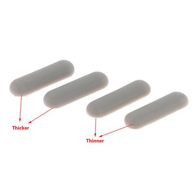 1 комплект резиновой накладки для ног для ноутбука Hp 830 G5, противоскользящая накладка для ног, нижняя базовая крышка